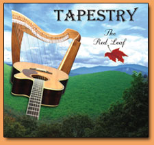 Tapestry Harp and Acoustic Guitar - The Red Leaf