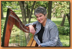 Harpist, Denise Grupp-Verbon